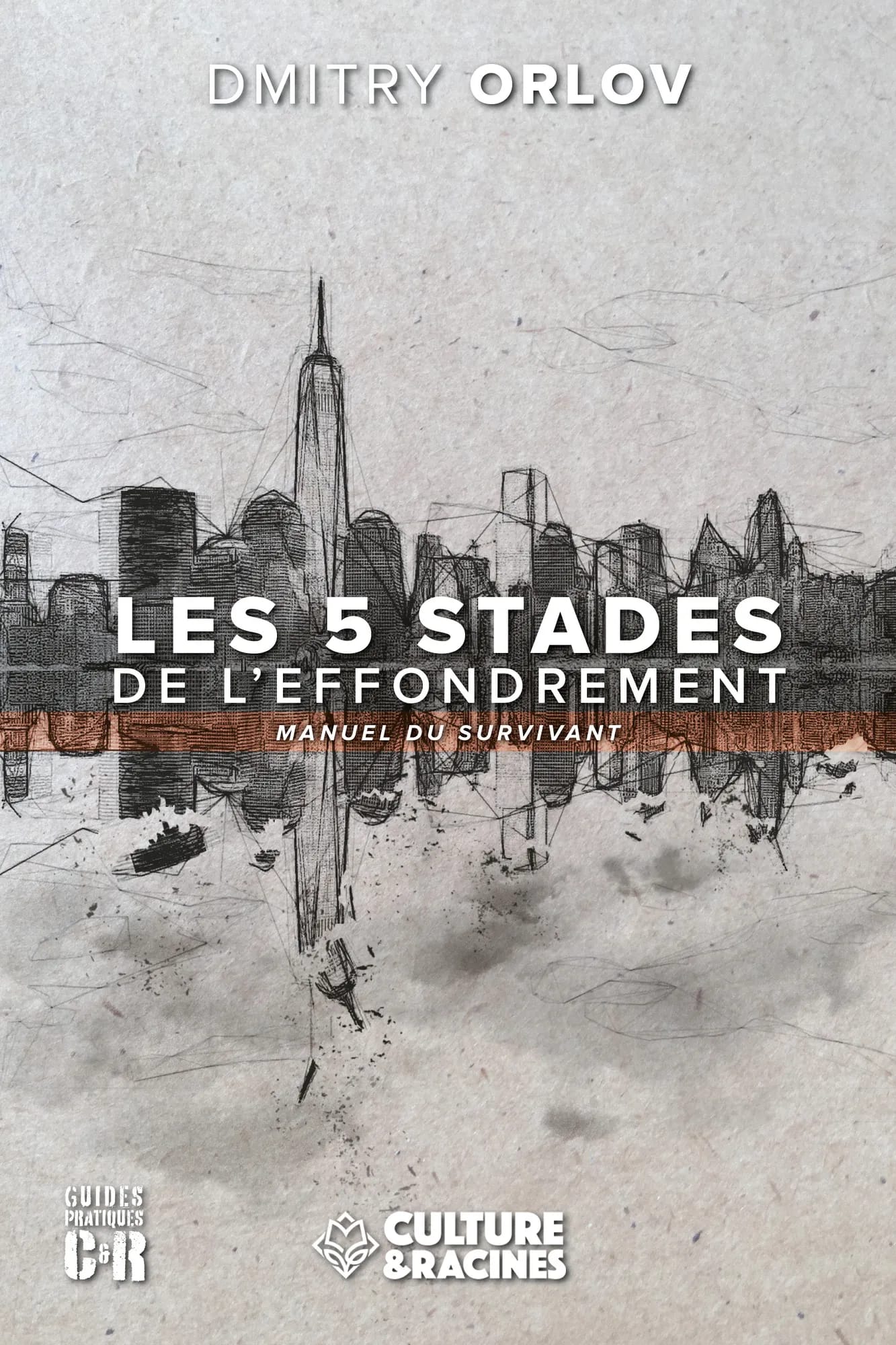 Les cinq stades de l’effondrement : première de couverture
