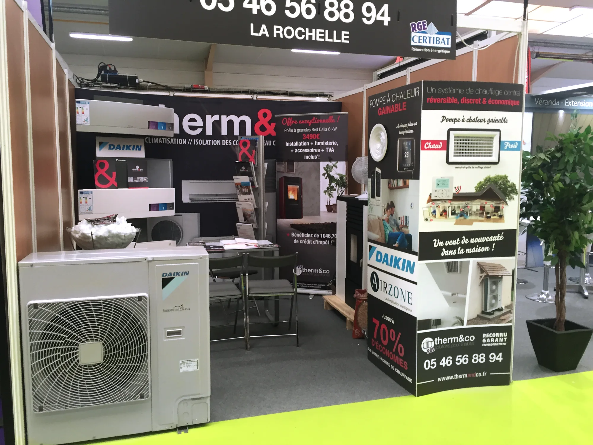 Stand Therm&co à la Foire expo de La Rochelle 2016