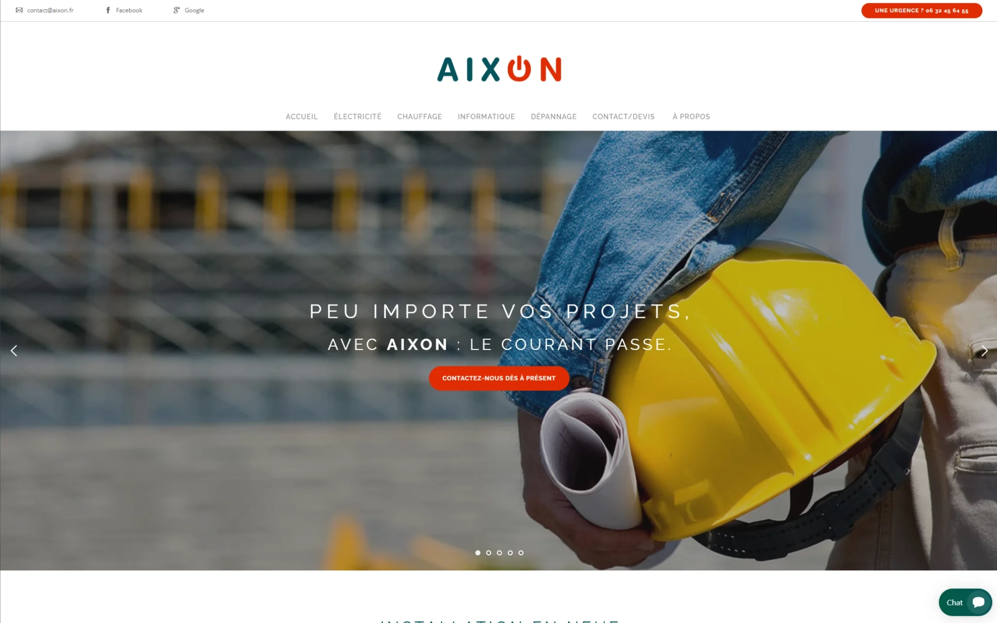 Accueil — hero & proposition de valeur